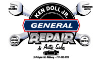 Ken Doll General Repairs Auto Logo